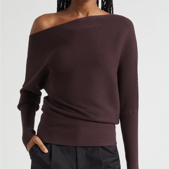 Reiss Lorna Off-the-Shoulder Sweater - Picture 5 of 5